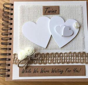 hearts twin pregnancy journal book