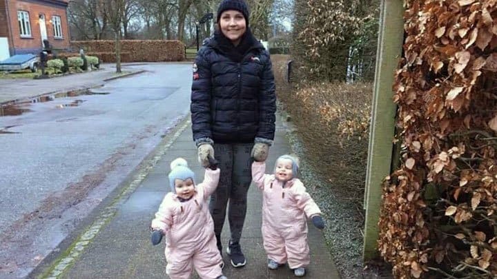 cervical cancer story - mother with identical twins