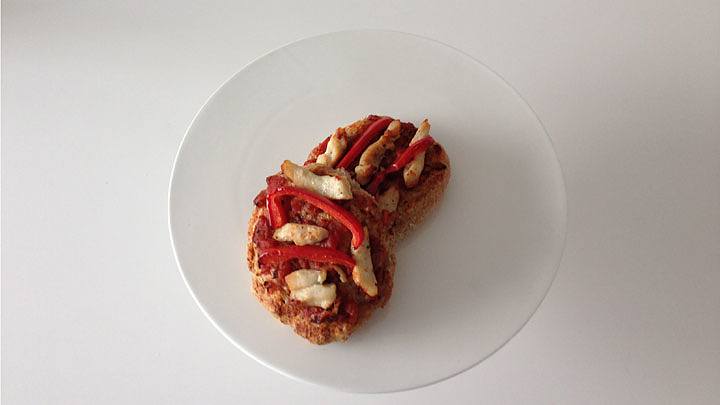 healthy pizza buns